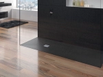 Receveur de douche, sur mesure : Largeur 100 à 210 cm x l. 70 à 110 cm. Bac à douche en résine Akrytan® anti glissant, finition lisse, 10 couleurs, Livraison offerte et rapide